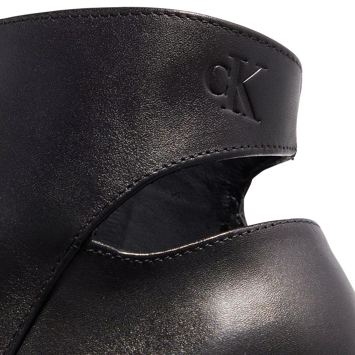 Calvin Klein Boots & Stiefeletten - Heel Zip Boot Lth - Gr. 36 (EU) - in Schwarz - für Damen von Calvin Klein