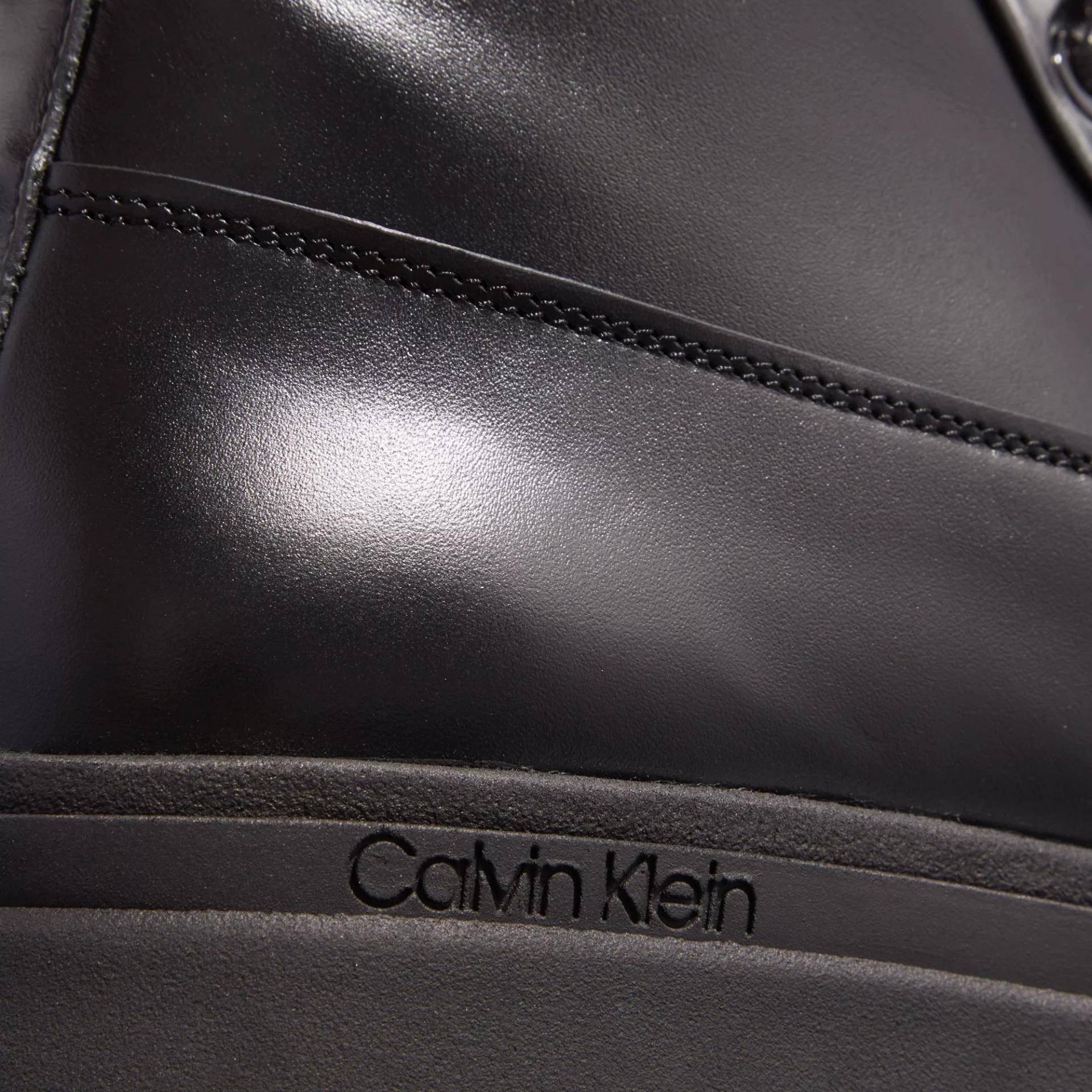 Calvin Klein Boots & Stiefeletten - Pitched Combat Boot - Gr. 36 (EU) - in Schwarz - für Damen von Calvin Klein