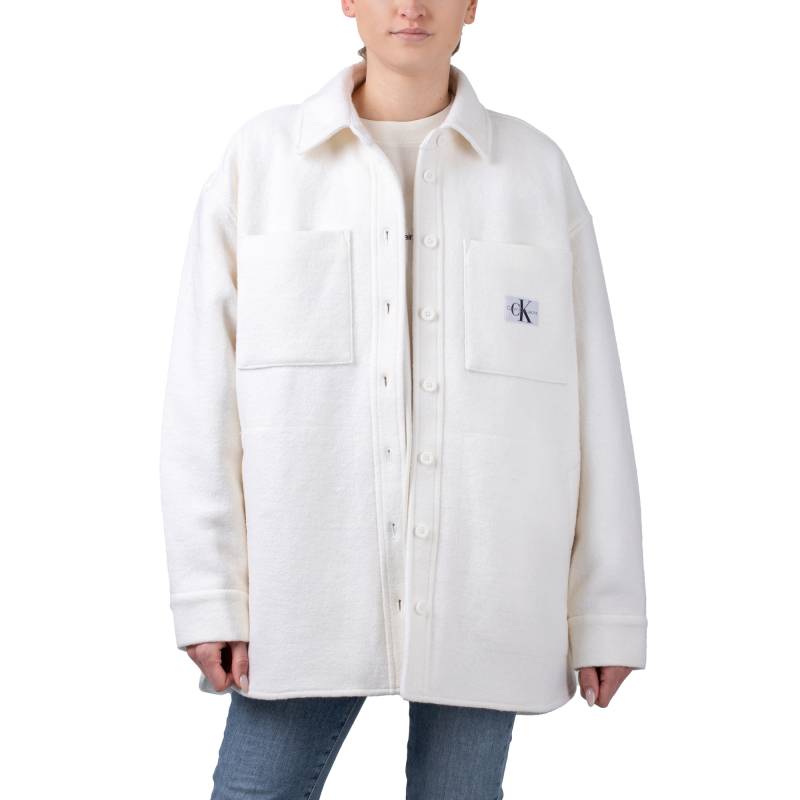 Calvin Klein Boucle Textured Overshirt von Calvin Klein