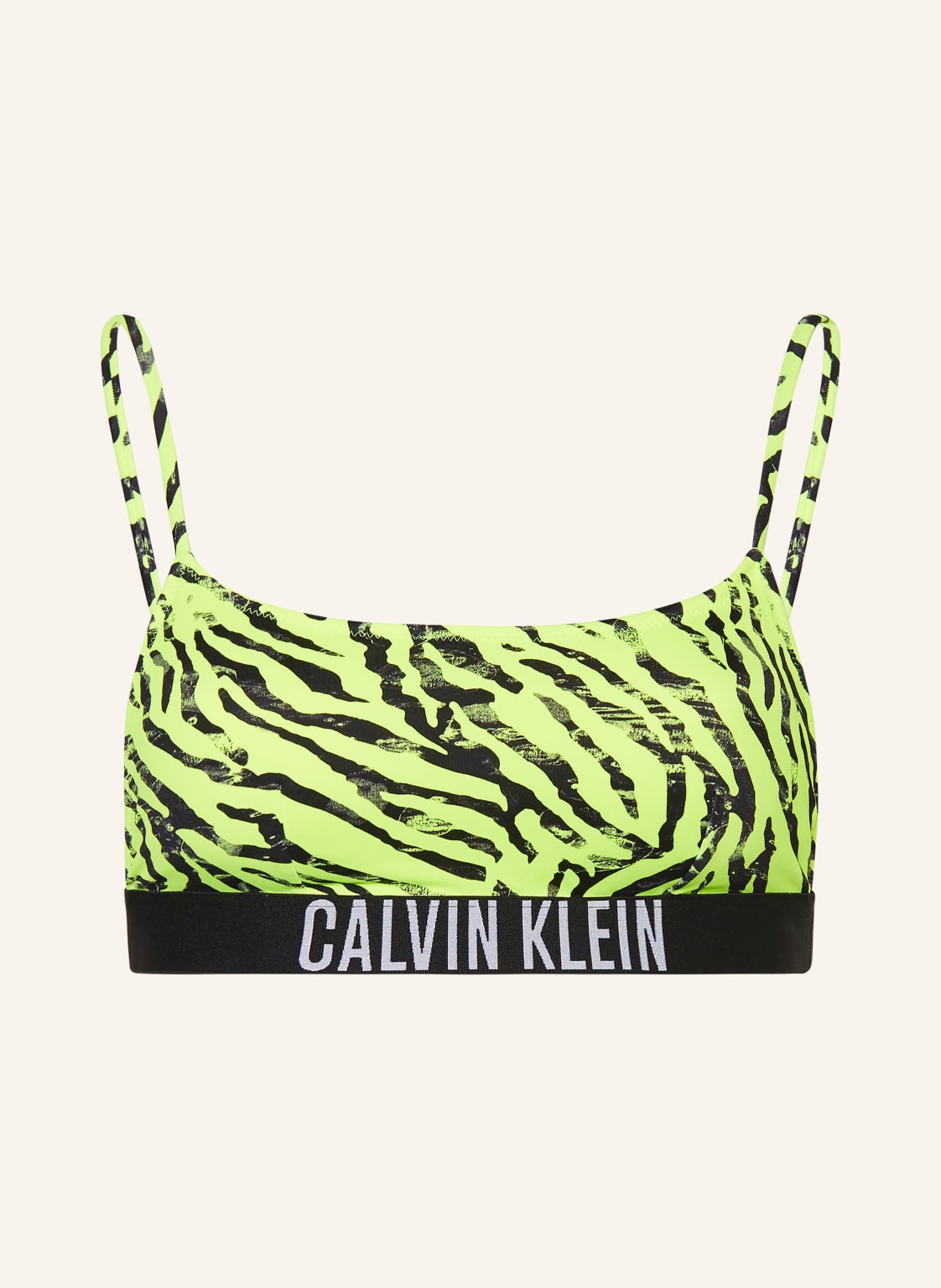 Calvin Klein Bralette-Bikini-Top gelb von Calvin Klein