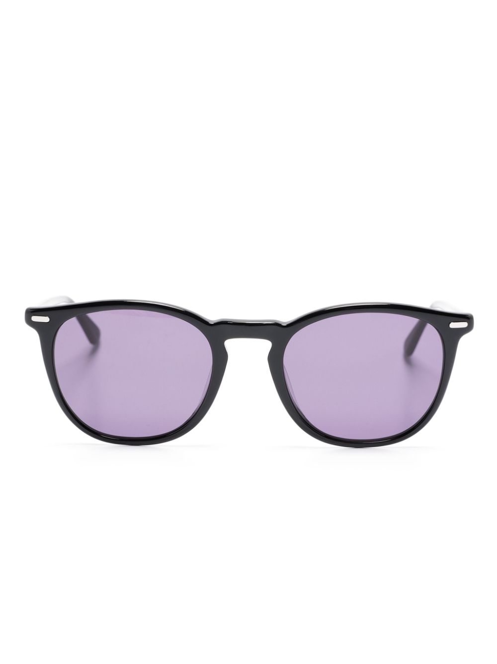 Calvin Klein Brille mit rundem Gestell - Schwarz von Calvin Klein