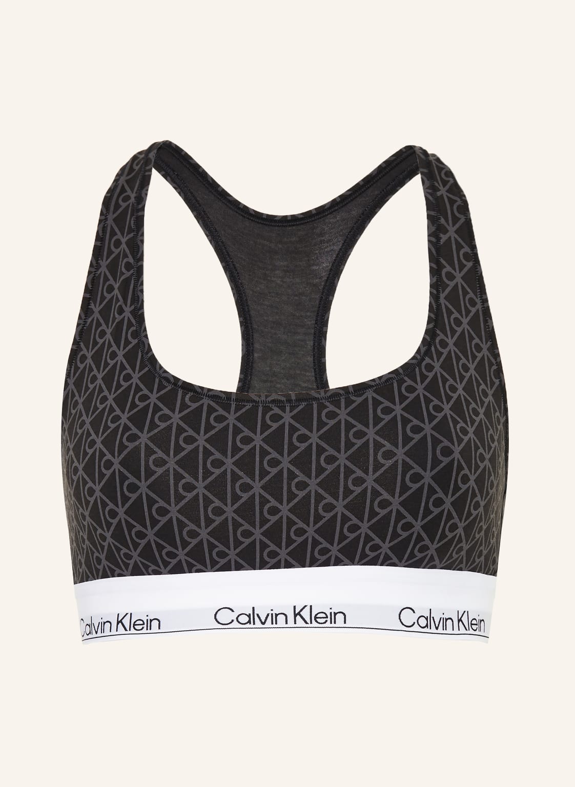 Calvin Klein Bustier Icon Cotton Modal grau von Calvin Klein