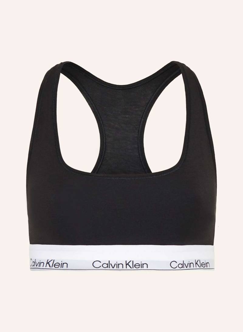 Calvin Klein Bustier Icon Cotton Modal schwarz von Calvin Klein