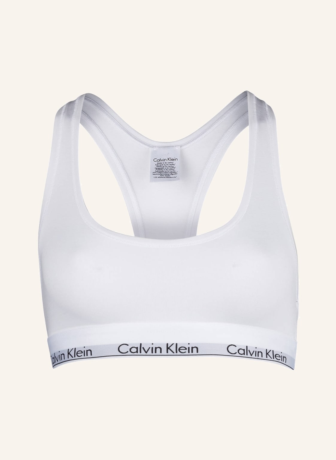 Calvin Klein Bustier Modern Cotton weiss von Calvin Klein