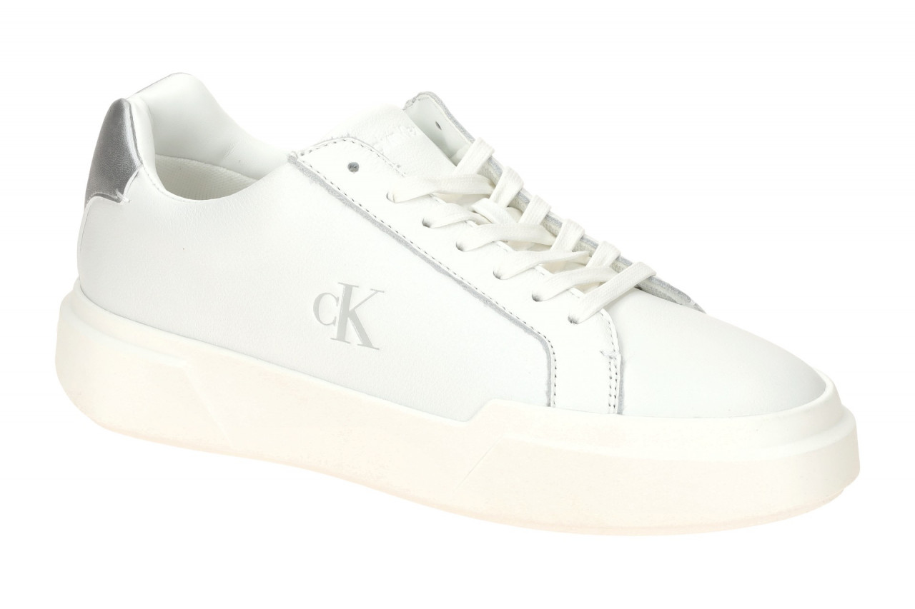 Calvin Klein CHUNKY CUPSOLE LACE UP YW01948 0LC wei? - sportliche Halbschuhe ... von Calvin Klein
