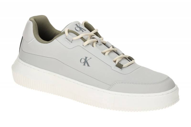 Calvin Klein CHUNKY CUPSOLE TECH RIPSTOP YM01204 0IS hell-grau - sportliche H... von Calvin Klein