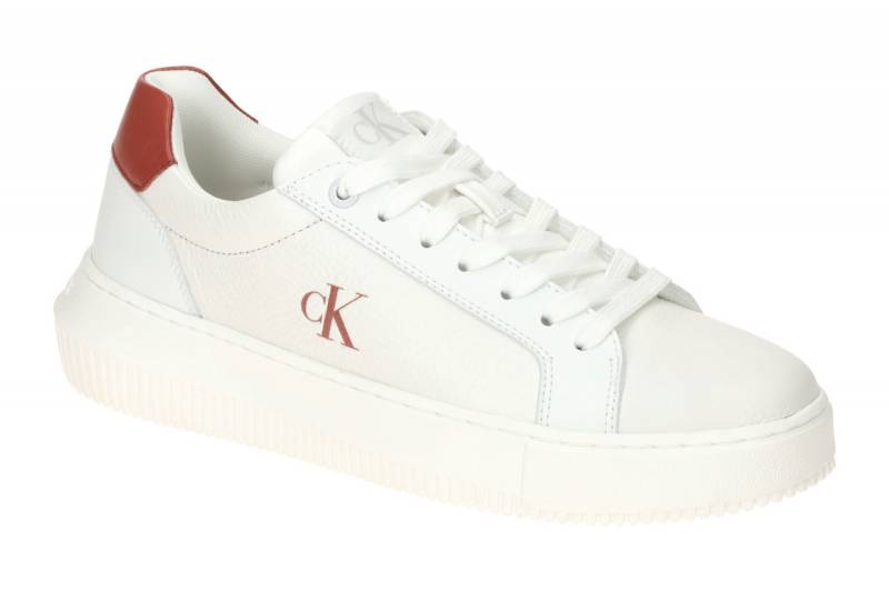 Calvin Klein CHUNKY CUPSOLE YW01769 0LG wei? - sportliche Halbschuhe f?r Damen von Calvin Klein