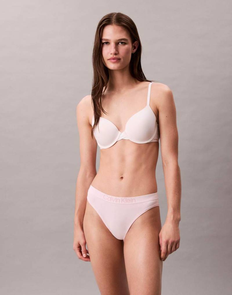 Calvin Klein - CK - Baumwoll-Slip in Babyrosa mit Bikini-Schnitt von Calvin Klein