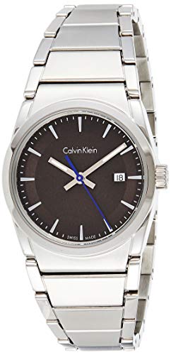 Calvin Klein Herren Analog Quarz Uhr mit Edelstahl Armband K6K33143 von Calvin Klein