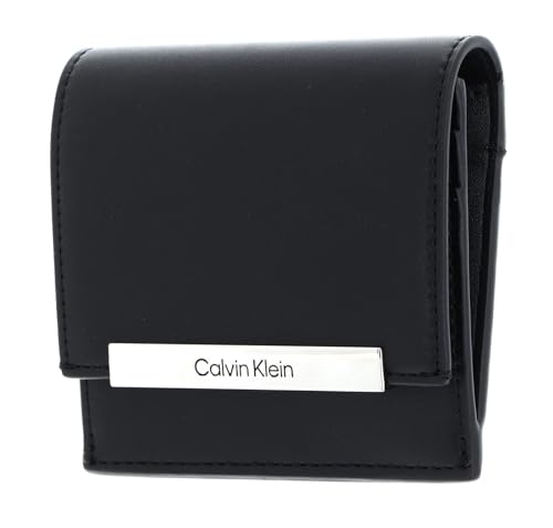 Calvin Klein CK Linear Trifold Wallet CK Black von Calvin Klein