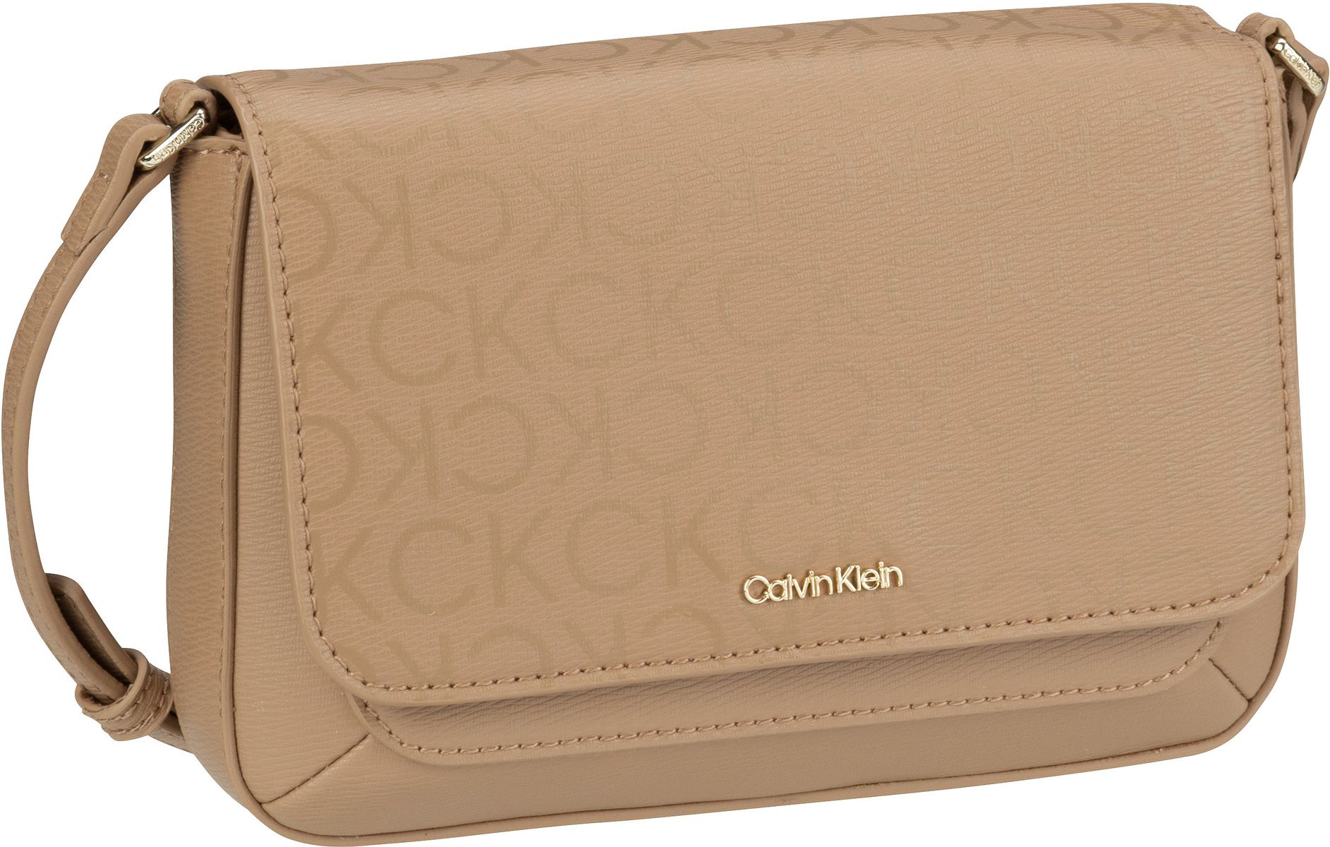 Calvin Klein CK Must Crossbody SP23  in Beige (1.2 Liter), Umhängetasche von Calvin Klein