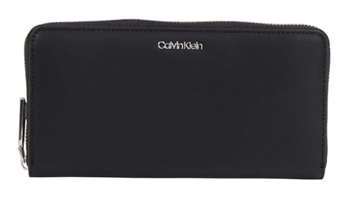 Calvin Klein CK Must Zip Around Wallet L CK Black von Calvin Klein