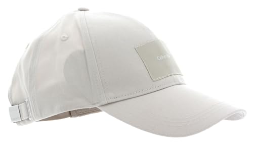 Calvin Klein CK Patch Baseball Cap Stony Beige Creme von Calvin Klein