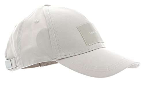 Calvin Klein CK Patch Baseball Cap Stony Beige von Calvin Klein