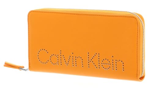 Calvin Klein CK Set Wallet Z/A Large Orange Flash von Calvin Klein