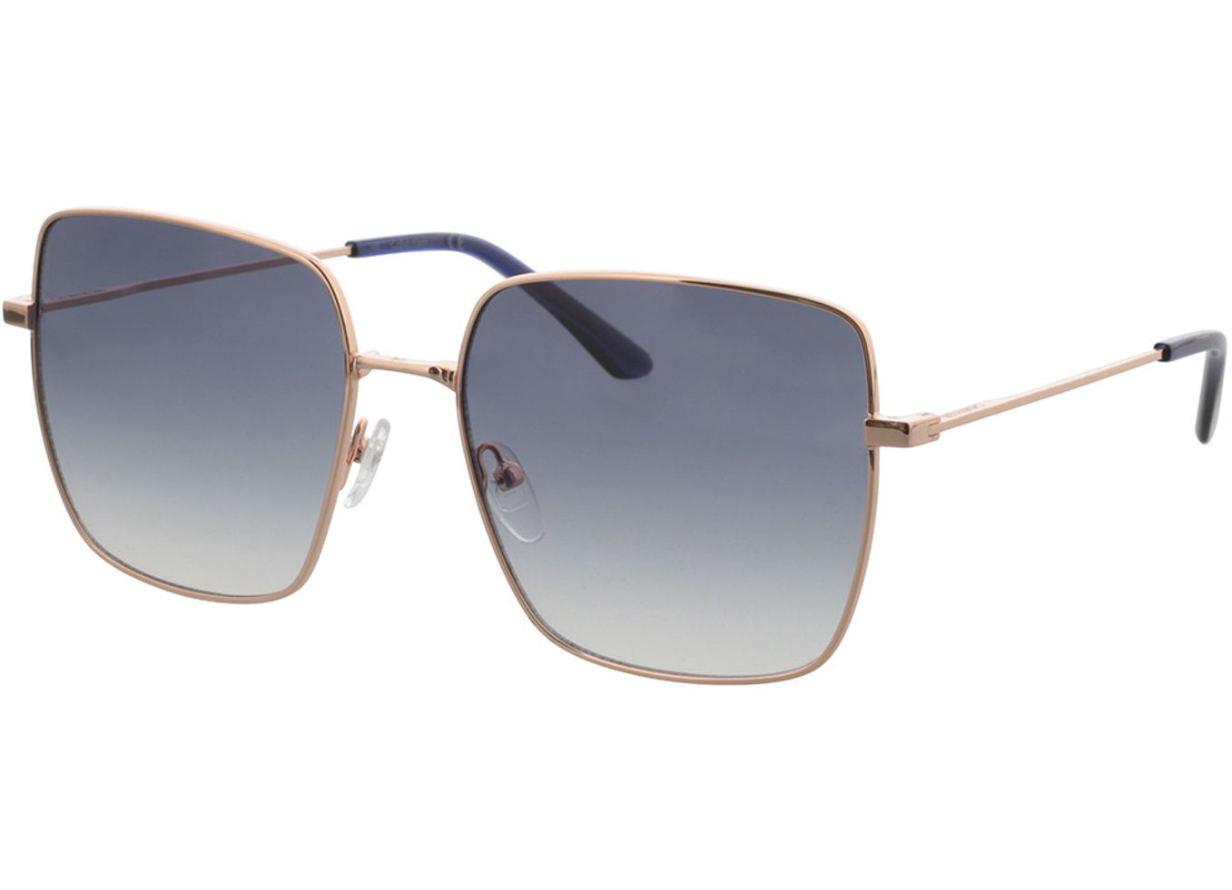 Calvin Klein CK20135S 780 58-17 Sonnenbrille mit Sehstärke erhältlich, Damen, Vollrand, Eckig von Calvin Klein