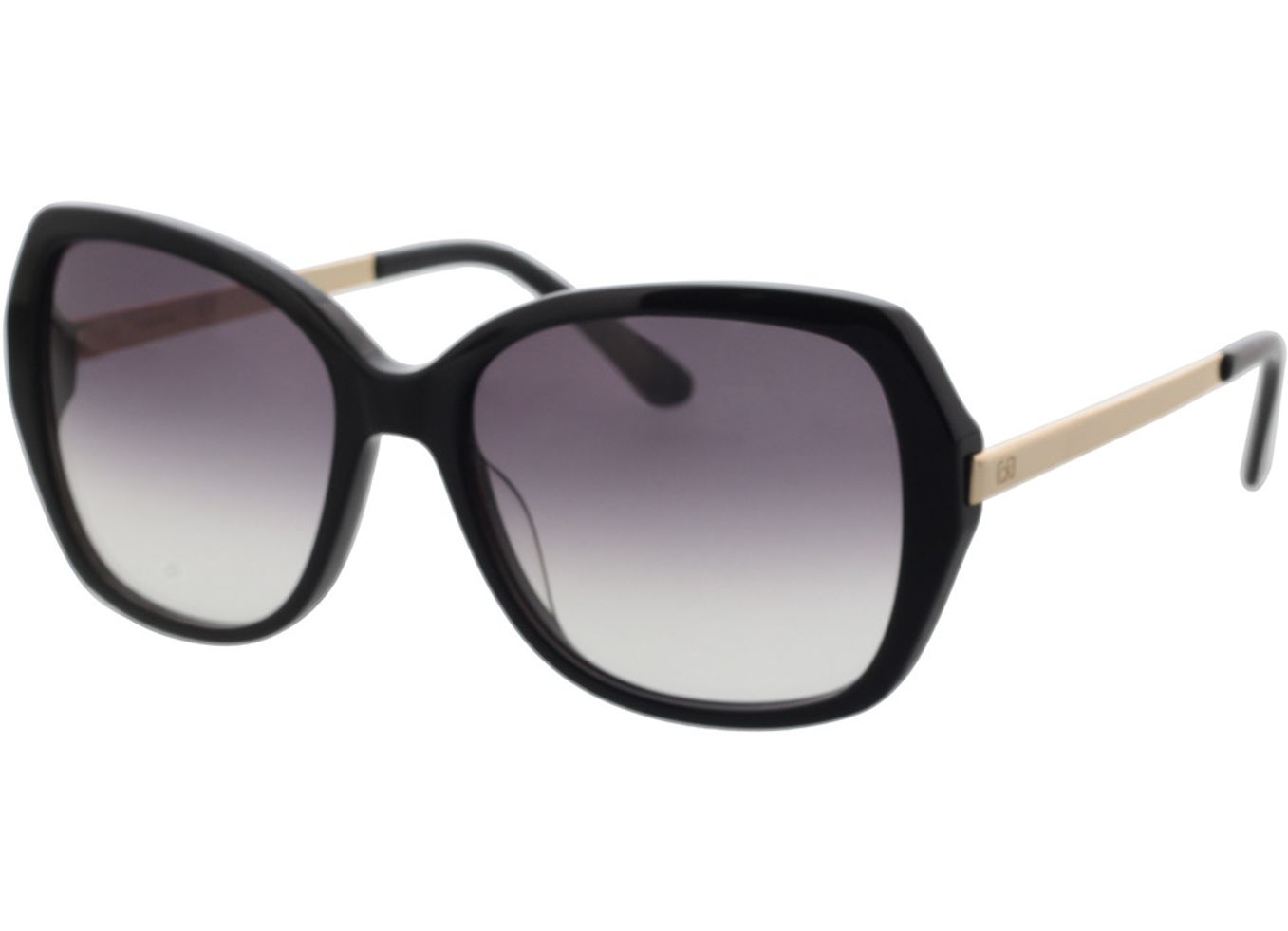 Calvin Klein CK21704S 001 56-17 Sonnenbrille mit Sehstärke erhältlich, Damen, Vollrand, Eckig von Calvin Klein