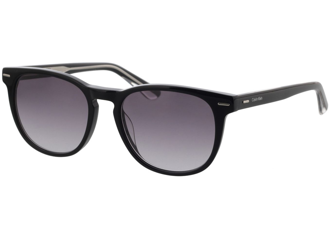 Calvin Klein CK22515S 001 53-18 Sonnenbrille mit Sehstärke erhältlich, Damen/Herren, Vollrand, panto von Calvin Klein