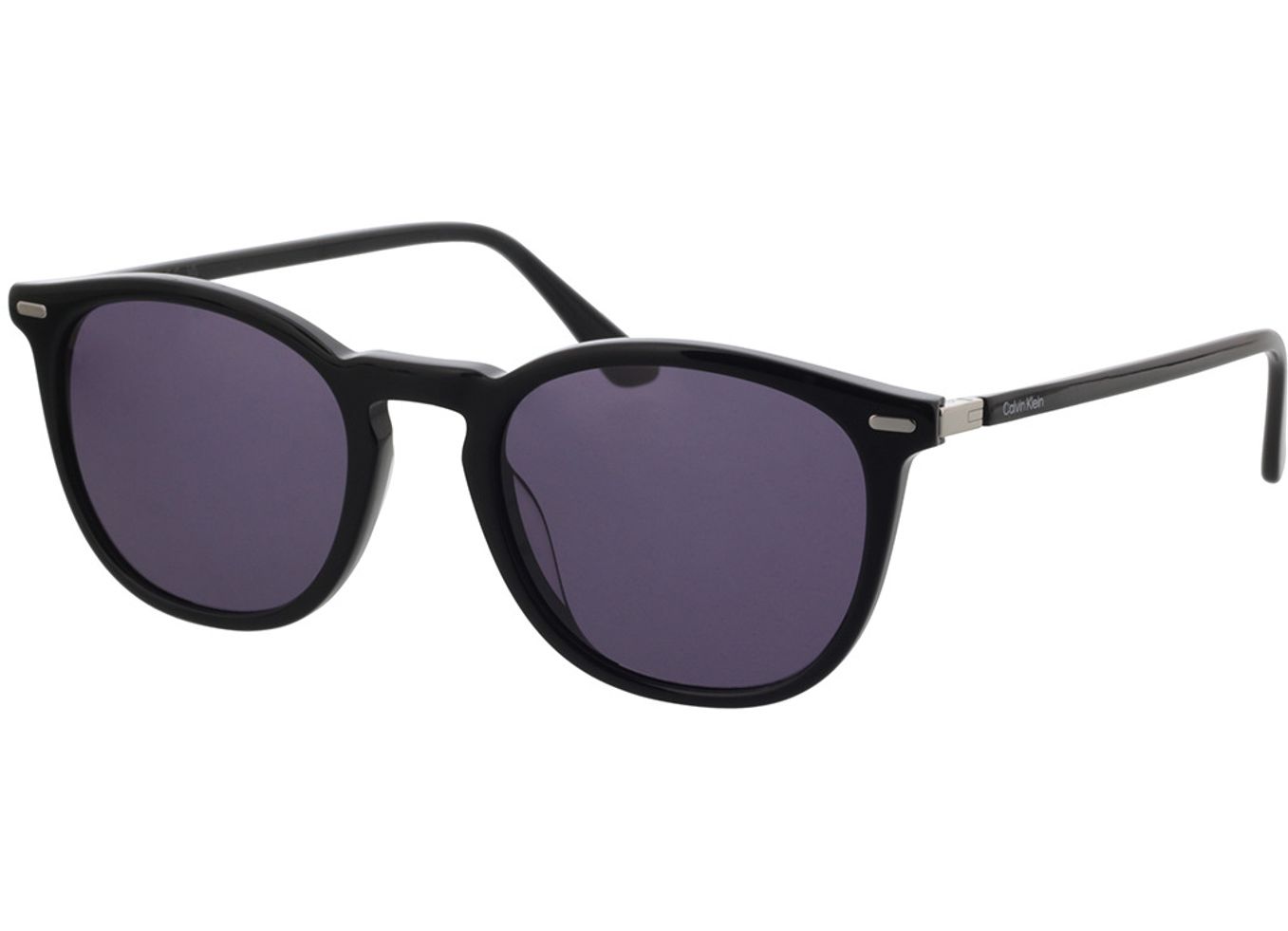 Calvin Klein CK22533S 001 52-21 Sonnenbrille mit Sehstärke erhältlich, Damen/Herren, Vollrand, Rund von Calvin Klein