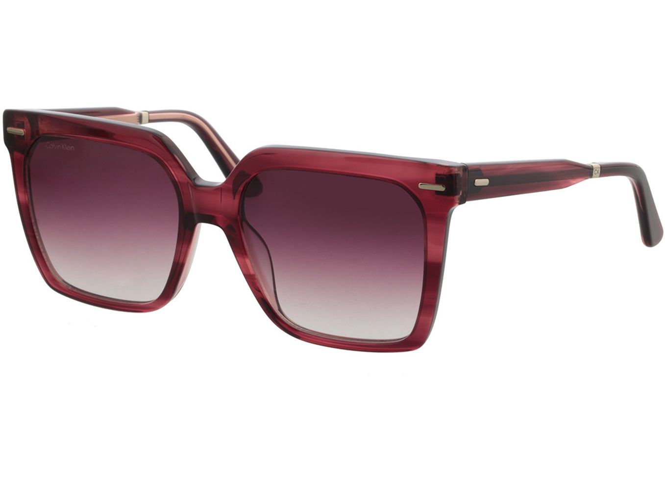 Calvin Klein CK22534S 605 55-18 Sonnenbrille mit Sehstärke erhältlich, Damen, Vollrand, Eckig von Calvin Klein