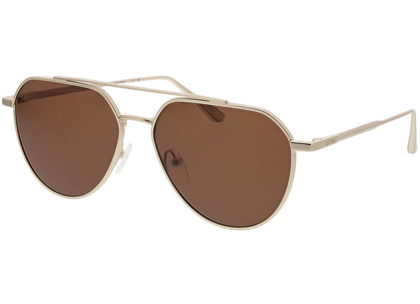 Calvin Klein CK24100S 720 57-15 Sonnenbrille mit Sehstärke erhältlich, Damen/Herren, Vollrand, Pilot von Calvin Klein