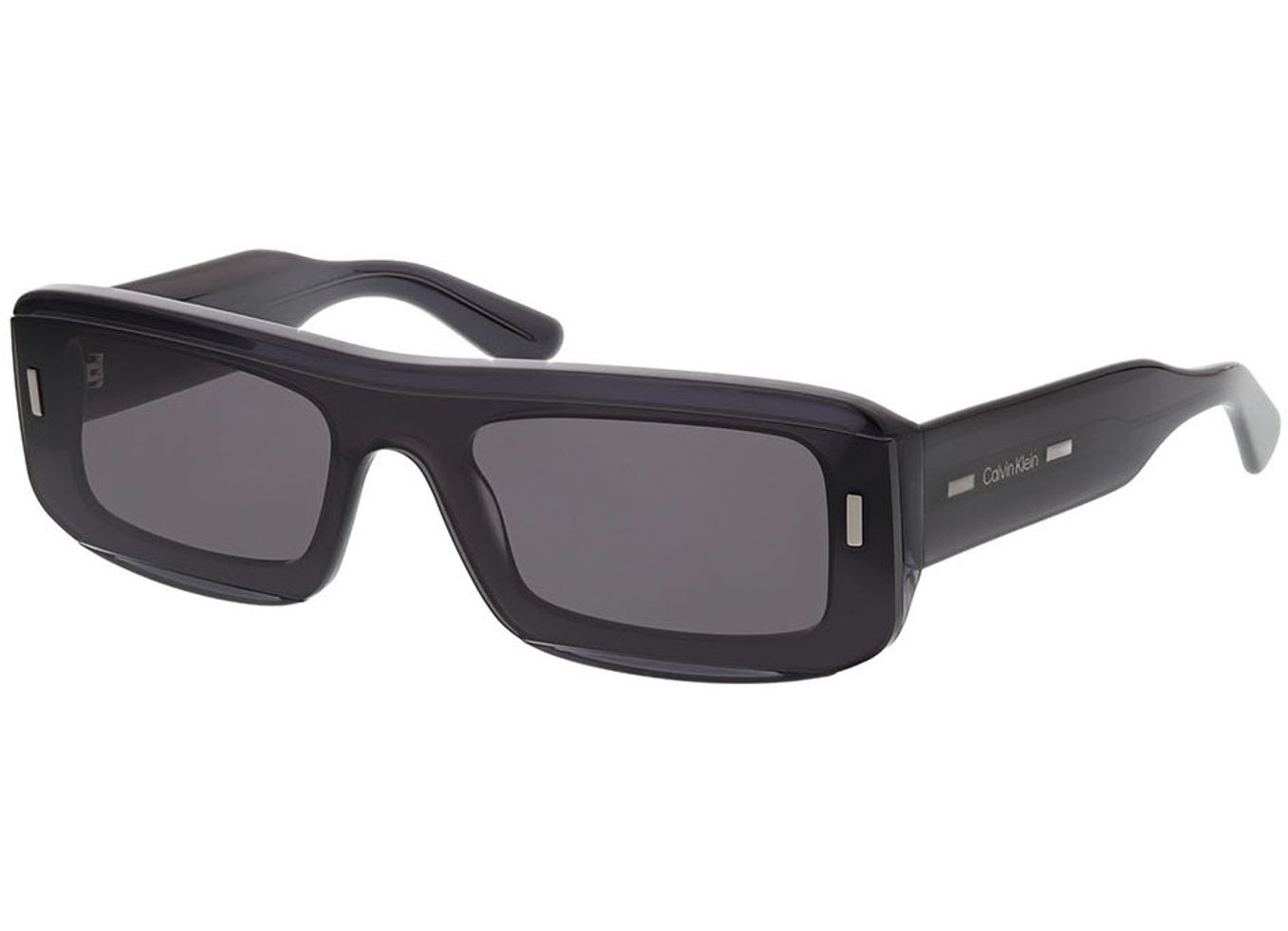 Calvin Klein CK24503S 059 51-21 Sonnenbrille ohne Sehstärke, Damen/Herren, Vollrand, Rechteckig von Calvin Klein