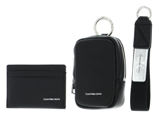 Calvin Klein CKJ Gifting SLG Cardcase/Zip Pouch/Keyfob Black von Calvin Klein