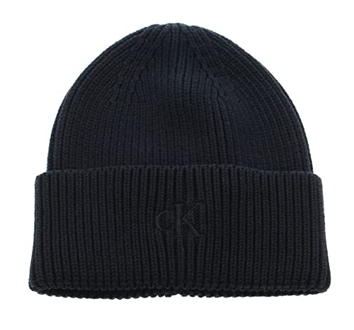 Calvin Klein CKJ Minimal Monogram Beanie Black Calvin Klein CKJ Minimal Monogram Beanie Black von Calvin Klein