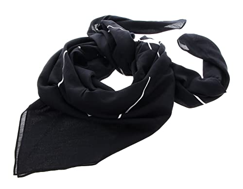 Calvin Klein CKJ Monogram Shawl Black von Calvin Klein