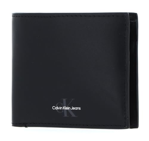 Calvin Klein CKJ Monogram Soft Bifold with Coin Black von Calvin Klein