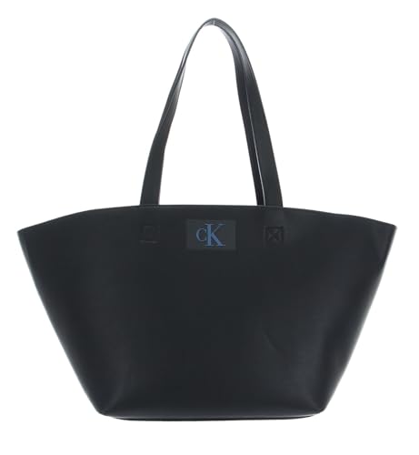 Calvin Klein CKJ Sculpted Wing Shopper 27 Twill Black von Calvin Klein
