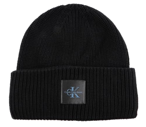Calvin Klein CKJ Tagged Beanie Black von Calvin Klein