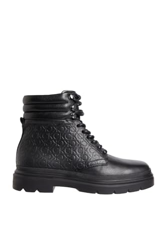 Calvin Klein Herren Combat Boot Mono Stiefeletten, Ck Black, 41 EU von Calvin Klein