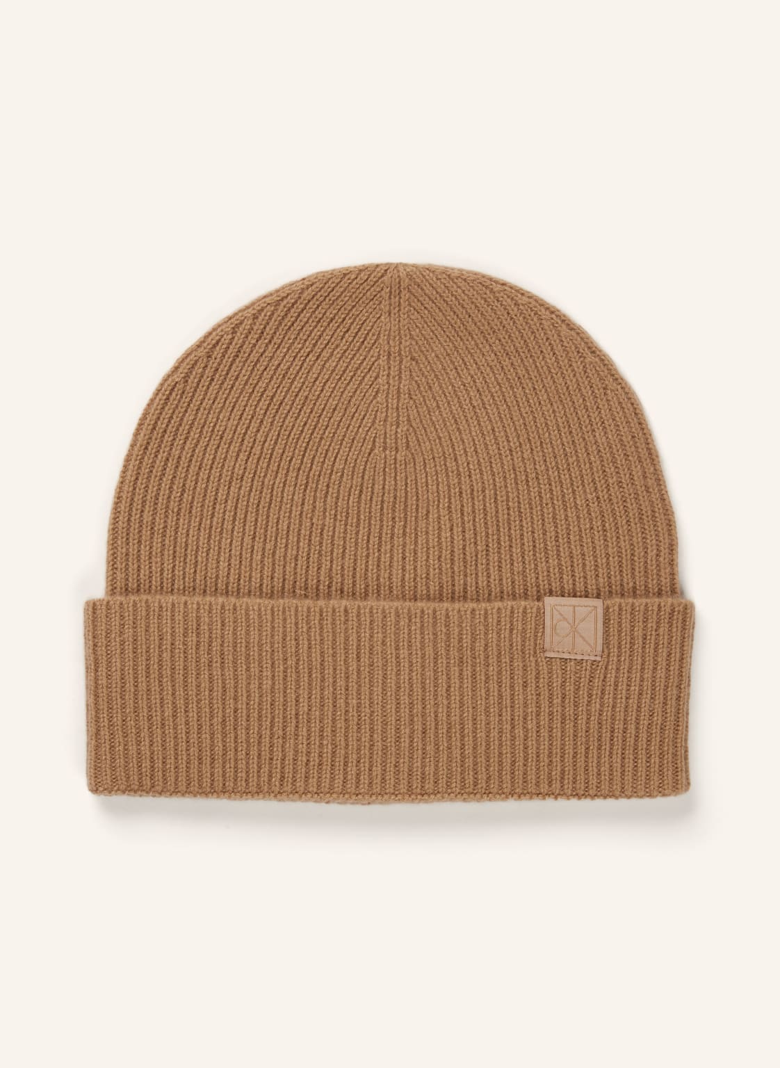Calvin Klein Cashmere-Mütze braun von Calvin Klein