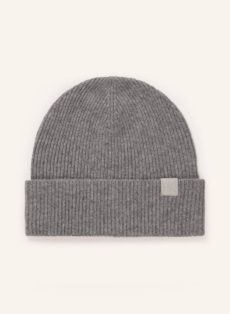 Calvin Klein Cashmere-Mütze grau von Calvin Klein