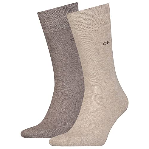 Calvin Klein Casual Flat Knit Cotton Men's Crew Socks 2 pack Calvin Klein Casual Flat Knit Cotton Men's Crew Socks 2 pack von Calvin Klein