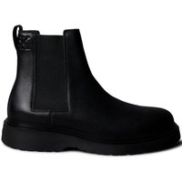 Calvin Klein Chelsea Boots Combat aus Glattleder in 43 von Calvin Klein
