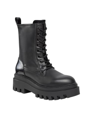 Calvin Klein Chunky Boot Laceup L, Schwarz , 40 EU von Calvin Klein