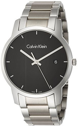 Calvin Klein Herren Analog Quarz Uhr mit Edelstahl Armband K2G2G14Y von Calvin Klein