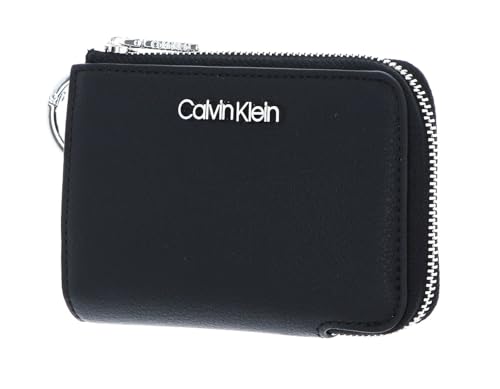 Calvin Klein Clip On Ring Wallet S CK Black von Calvin Klein