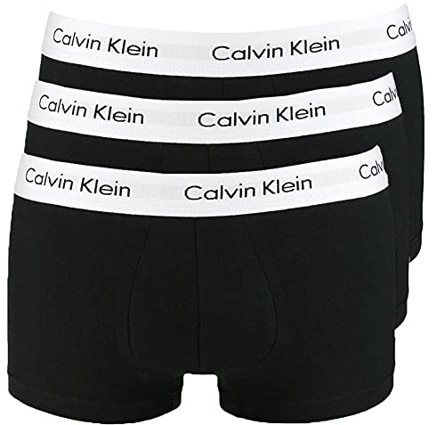 Calvin Klein Cotton Stretch Multipack Boxershorts, kurz, 3 Stück, Weiß – Large von Calvin Klein