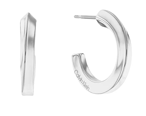 Calvin Klein Creolen für Damen Kollektion TWISTED RING aus Edelstahl - 35000310 von Calvin Klein