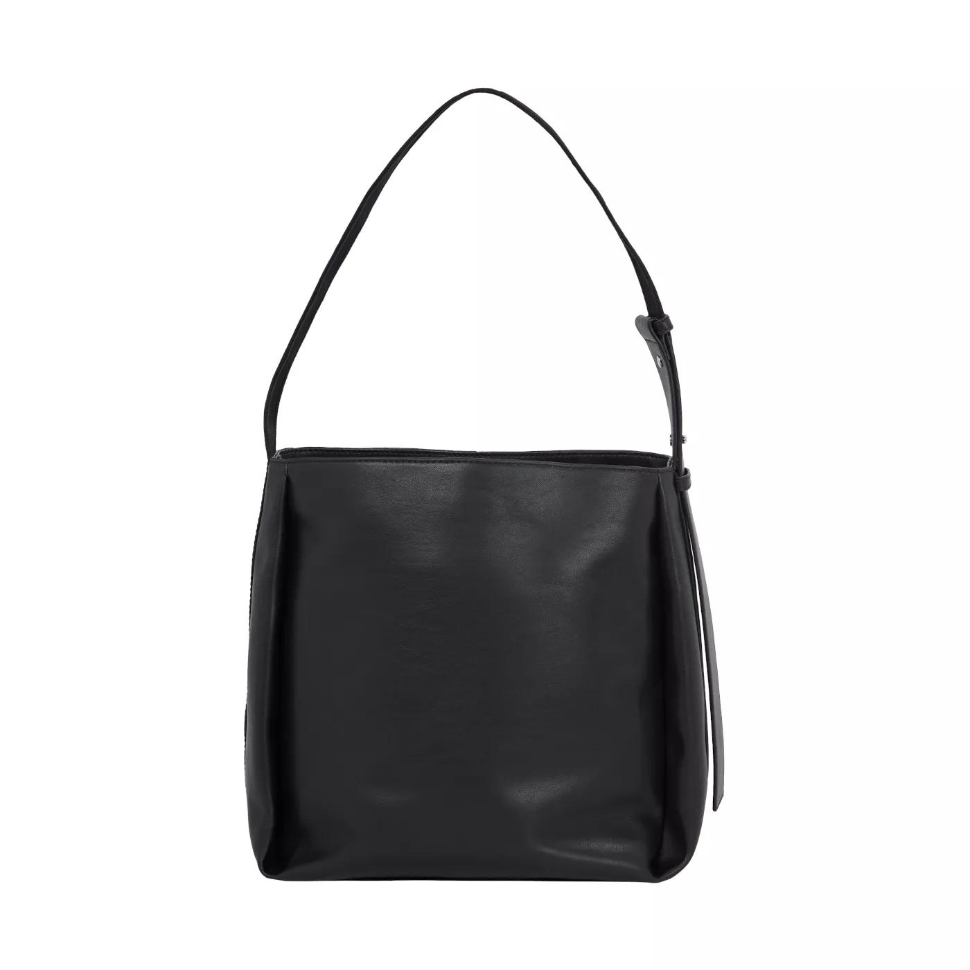 Calvin Klein Crossbody Bags - Calvin Klein Gracie Schwarze Schultertasche K60K61 - Gr. unisize - in Schwarz - für Damen von Calvin Klein