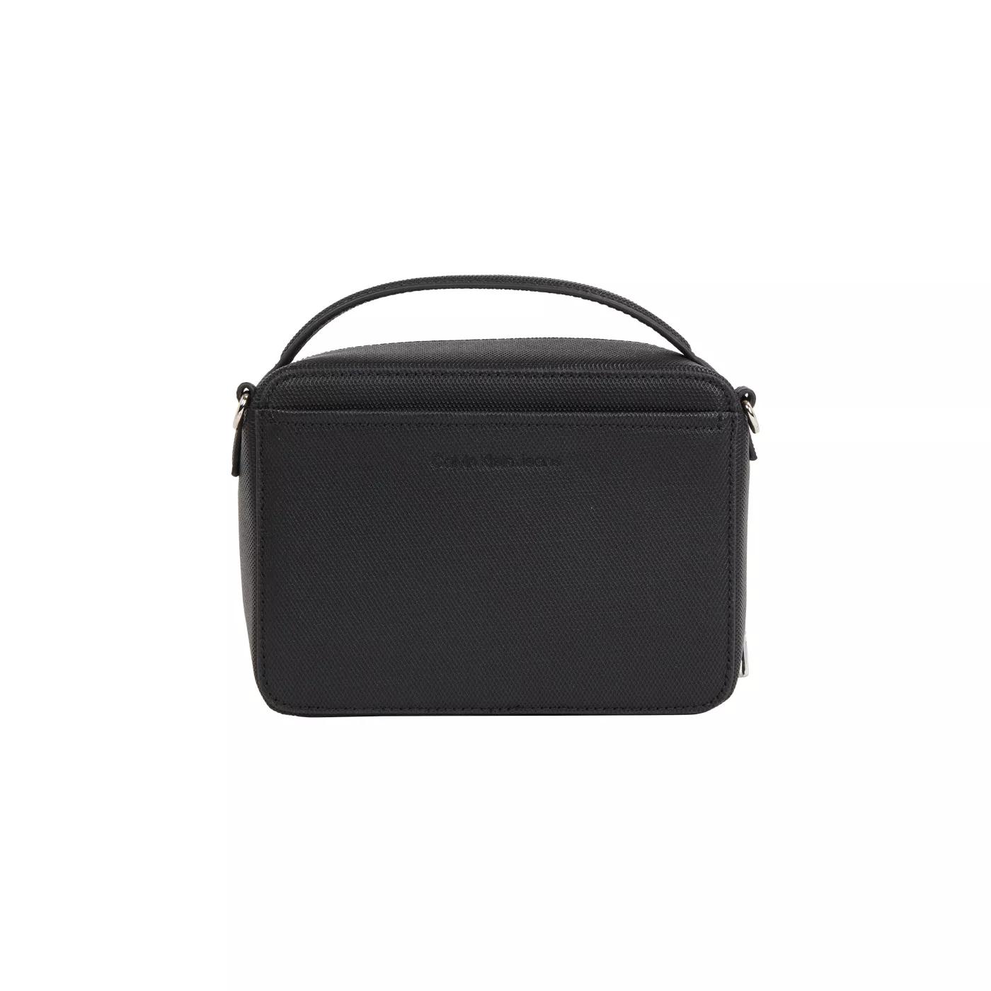 Calvin Klein Crossbody Bags - Calvin Klein Minimal Monogram Schwarze Handtasche - Gr. unisize - in Schwarz - für Damen von Calvin Klein