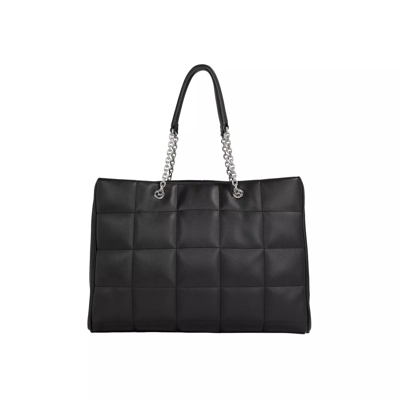 Calvin Klein Crossbody Bags - Calvin Klein Square Quilt Schwarze Handtasche K60K - Gr. unisize - in Schwarz - für Damen von Calvin Klein