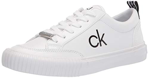 Calvin Klein Damen 142 Sneaker, Weiß, 39.5 EU von Calvin Klein