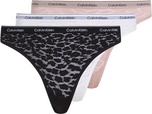Calvin Klein Damen 3er Pack Slips Bikini Form Stretch von Calvin Klein