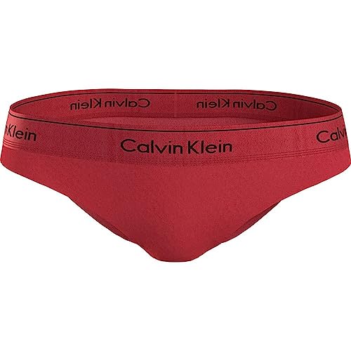 Calvin Klein Damen 51E 000QF7451E Bikini Hose, Rot (Rouge), L von Calvin Klein