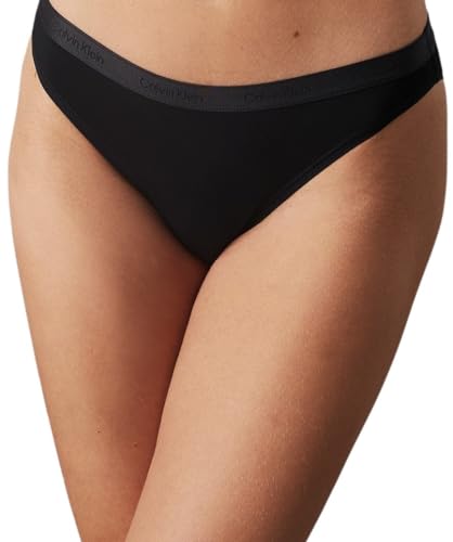 Calvin Klein Damen 5er Pack Slips Bikini Form Unterwäsche, Mehrfarbig (Blk/Gry H/Jnbrry/CPR Earth/Rstd Rt), XL von Calvin Klein