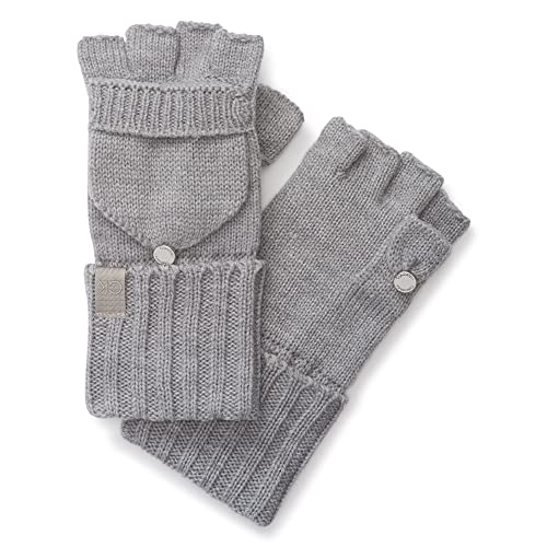 Calvin Klein Damen A2kg5547-hmg-One Size Handschuhe, Heather Mid Grey (Hmg), Einheitsgröße von Calvin Klein